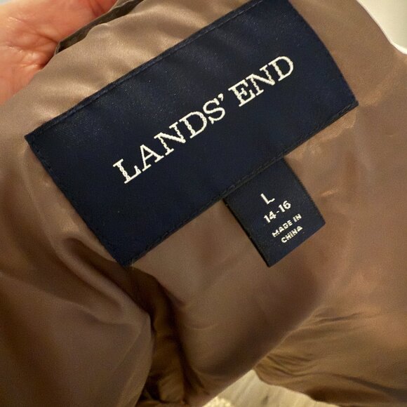 Lands End Puffer Vest Size L - Picture 4 of 4